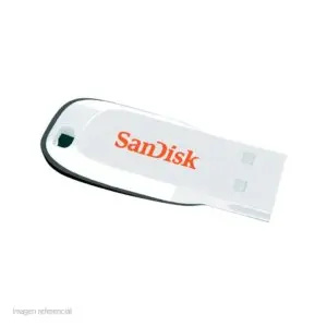 Memoria Flash Usb Sandisk Cruzer Blade, 16Gb, Usb 2.0.