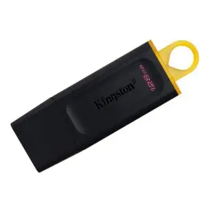 Memoria Flash Usb Kingston Datatraveler Exodia 128Gb, Usb 3.2 Gen 1, Color Amarillo.