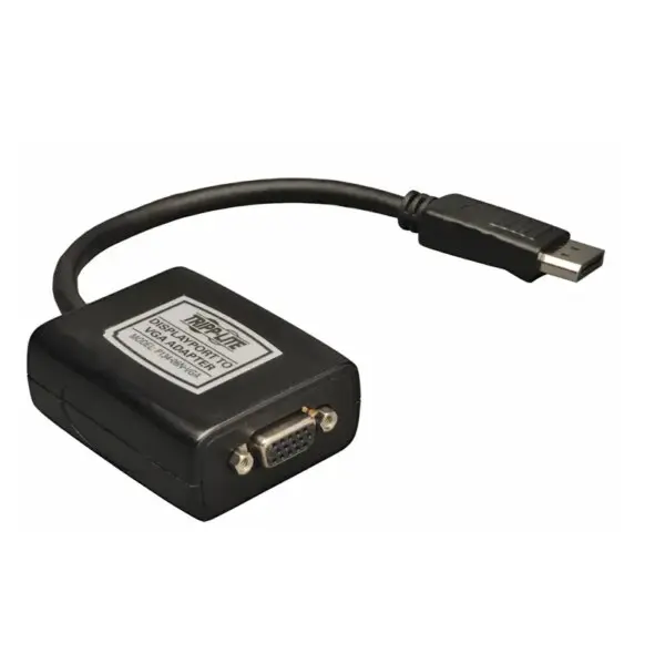 Adaptador Displayport A Vga Tripp-Lite P134-06N-Vga, 1920 X1200 /1080P, 15.24 Cm.