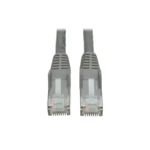 Cable Patch Moldeado Tripp-Lite Snagless Cat6 Gigabit (Rj45 M/M) - Gris, De 3.05 Mts.