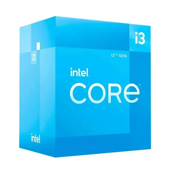 Procesador Intel Core I3-12100 3.3 / 4.3Ghz 12Mb Intel Smart Caché, Lga1700, Intel 7(10Nm)