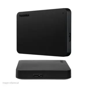 Disco Duro Externo Toshiba Canvio Basic, 2Tb, Usb 3.0, 2.5", Negro.