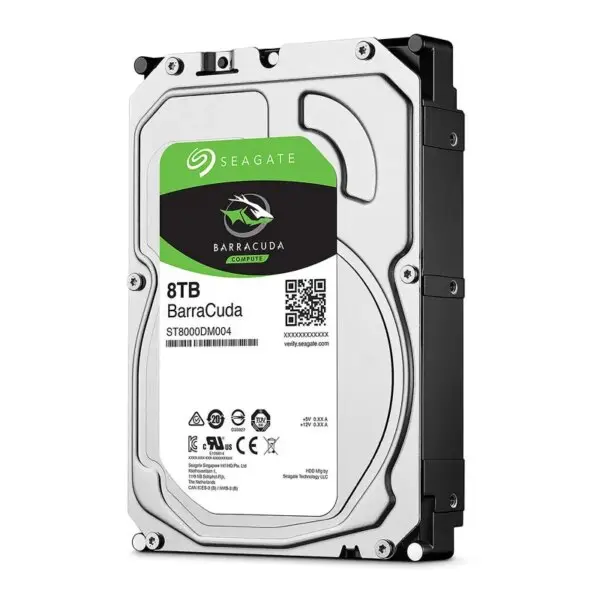 Disco Duro Seagate Barracuda St8000Dm004, 8Tb, Sata 6.0 Gb/S, 5400 Rpm, 3.5".