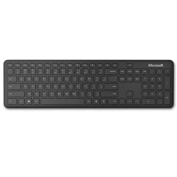 Teclado Microsoft Bluetooth, Multimedia, En Español, Color Negro. - Imagen 2