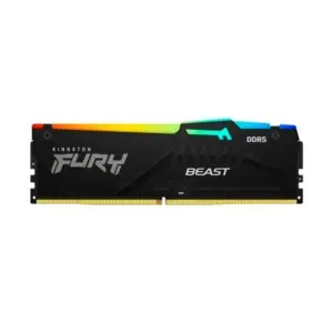 Memoria Kingston Fury Beast 16Gb Ddr5-5200Mt/S Pc5-41600 Cl40, 1.25V, 288-Pin, Xmp 3.0,Rgb