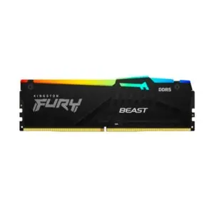 Memoria Kingston Fury Beast 8Gb Ddr5-5600Mt/S Pc5-44800 Cl40, 1.25V, 288-Pin, Xmp 3.0, Rgb