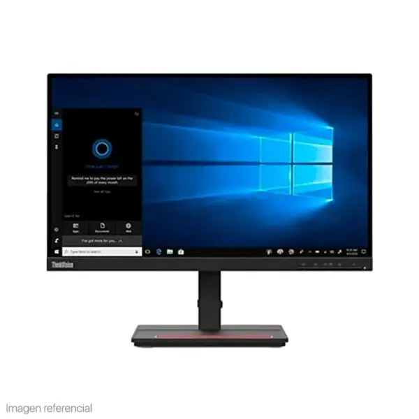 Monitor Lenovo Thinkvision S22E-20, 21.5" 1920X1080, Fhd, Hdmi, Vga, Audio-Out (3.5Mm).
