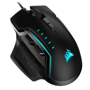 Mouse Para Juegos Corsair Glaive Rgb Pro, Color Negro