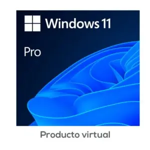 Sistema Operativo Microsoft Windows Pro 11, 64-Bits All Languages Pk Lic Online Dwnld Nr