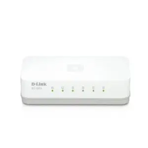 Switch D-Link Des-1005A, 5 Rj-45 10/100 Mbps, Auto Mdi/Mdi-X, Presentación En Caja.