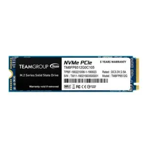 Unidad En Estado Solido Mp33 M.2 Pcie Ssd, 512Gb, Dc +3.3V