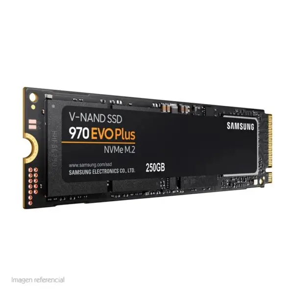 Unidad De Estado Solido Samsung 970 Evo Plus, 250Gb, M.2, Pcie 3.0 X4, Nvme 1.3