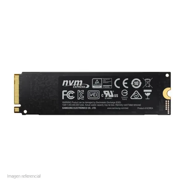 Unidad De Estado Solido Samsung 970 Evo Plus, 250Gb, M.2, Pcie 3.0 X4, Nvme 1.3 - Imagen 2