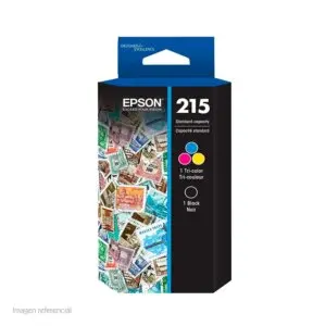 Cartucho De Tinta Epson Tricolor, T215520-Al, Para Workforce Wf-100.