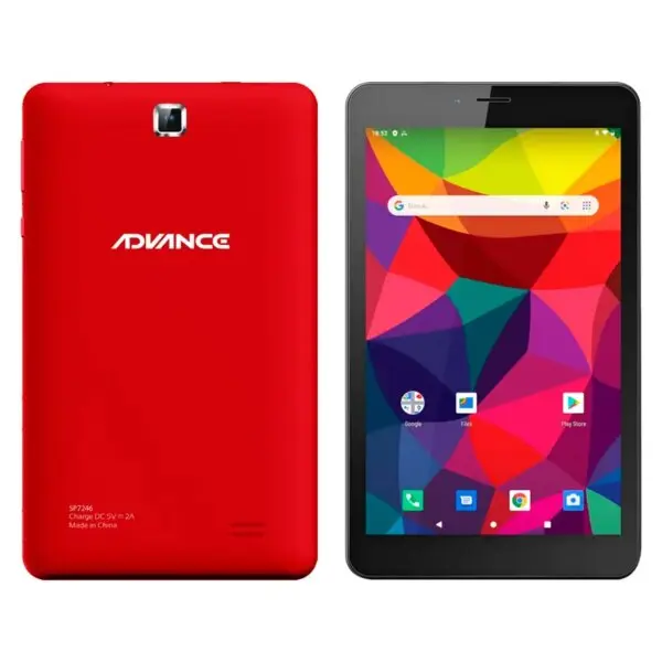 Tablet Advance Prime Pr5860, 8 Pulgadas  1280X800, Android 10 Go, 3G, Dual Sim, 16Gb, Ram 1Gb. - Imagen 2