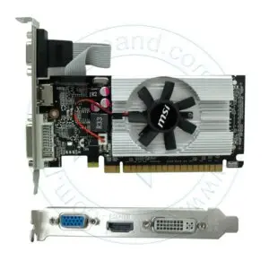 Tarjeta De Video Msi Nvidia Geforce 210, 1Gb Ddr3 64-Bit, Hdmi/Dvi/Vga, Pci-E 2.0 X16.