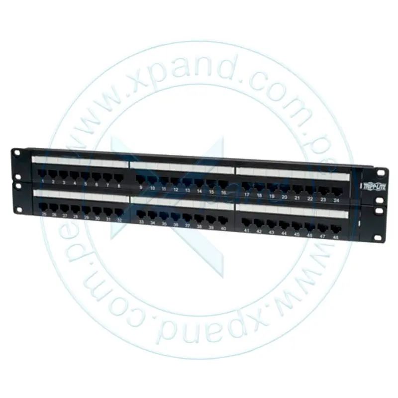 Tripp-Lite Panel Patch De Alta Densidad, Tipo 110, 2U, Cat6, De 48 ...